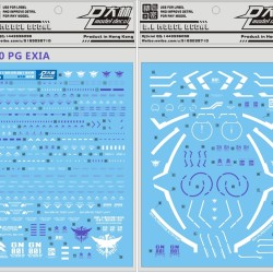DL PG 1/60 Exia Water Decal