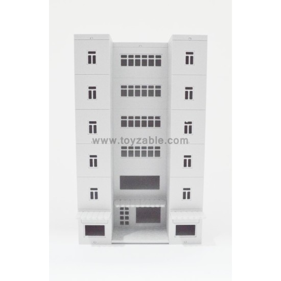 1/100 Building (White)  (L11*W7*H18cm)
