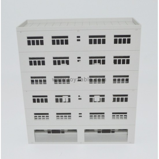 1/100 Building (White)  (L16*W7*H18cm)