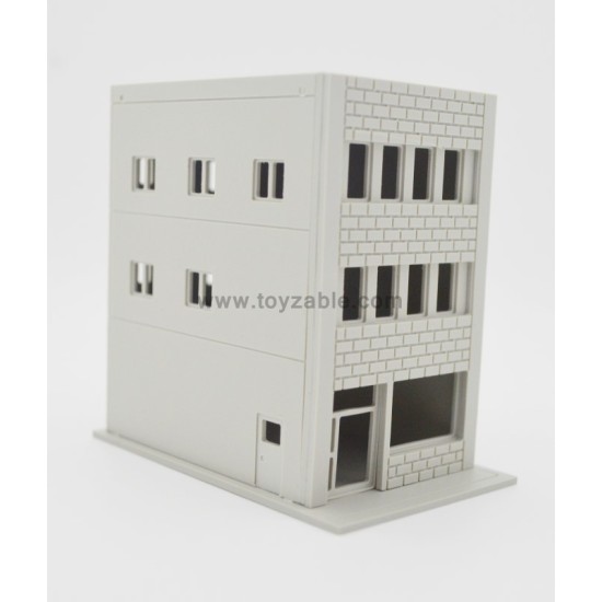 1/150 Building (White)(L7.3*W4.6*H7)