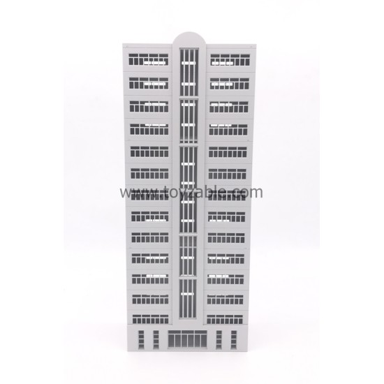 1/150 Building (White) (L12*W5.5*H30cm)