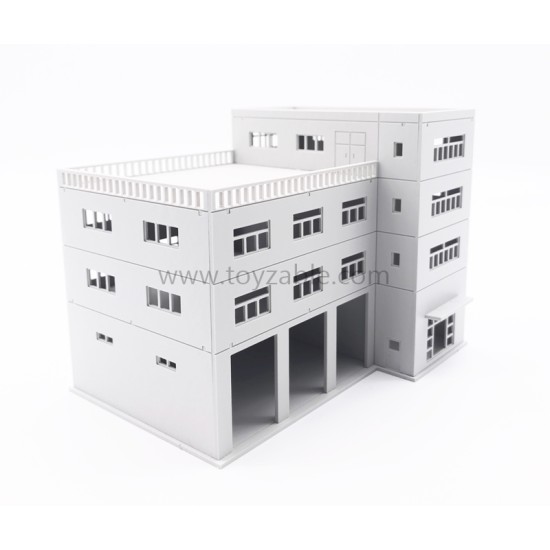 1/150 Building (White)(L13.5*W9.5*H10cm)
