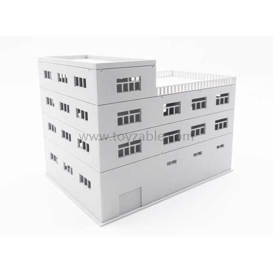 1/100 Building (White)(L20*W14*H15cm)
