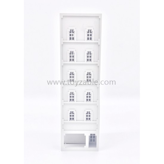 1/100 Building (White)(L5.6*W7*H19.5cm)