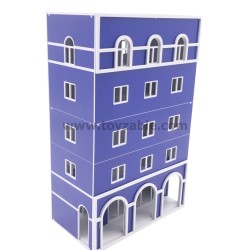 1/87 Building (Blue) (L6*W11*H18cm)