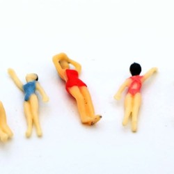 1/150 human painted miniatures - Swimming Type (10pcs/pack)