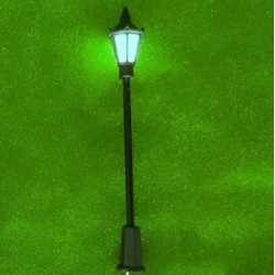 1/100 3V White Garden Type Street Lamp - 2pcs/pack