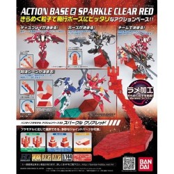 Gunpla Action Base 2 1/144 - Sparkles Red