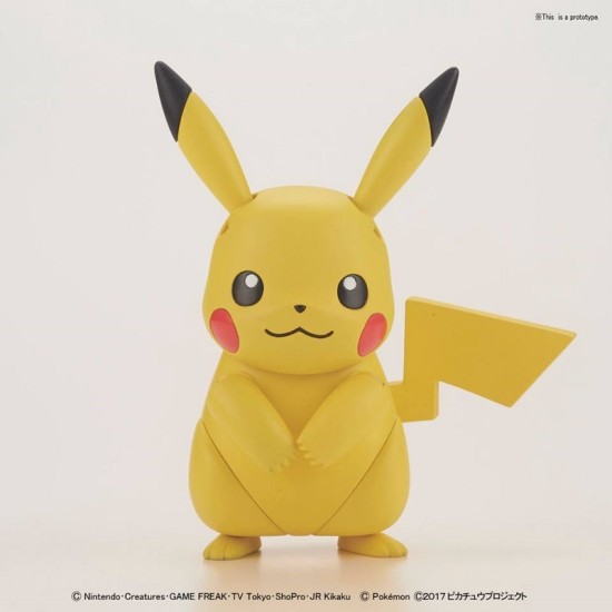Bandai Pokemon Plamo Collection 41 Select Series Pikachu Model Kits