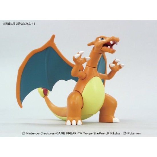 Bandai Pokemon Plamo Collection 29 Rizardon (Charizard) Evolution Set Model Kits