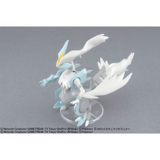 Bandai Pokemon Plamo Collection 28 Select Series White Kyurem Model Kits