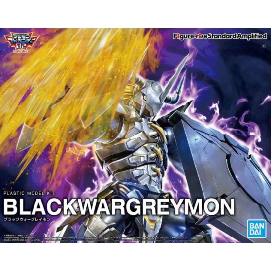 Bandai Figure Rise Standard Amplified Blackwargreymon Model Kits