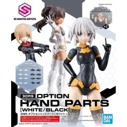 Bandai 30MS Option Hand Parts (White/Black)