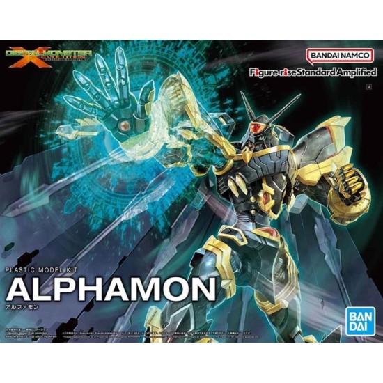 Bandai Figure Rise Standard Amplified Alphamon Model Kits