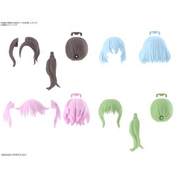 Bandai 30MS Option Hair Style Parts Vol.9 All 4 Type