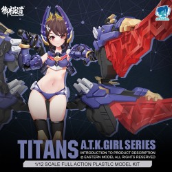 Eastern Model 1/12 ATK Girl Titans plastic model kits