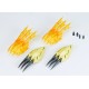 Storm Wargreymon Effect Part Compatible Figure Rise - Yellow One Pair