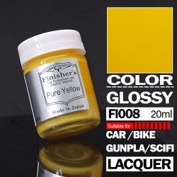 Finisher's Lacquer Paint Pure Color - Pure Yellow