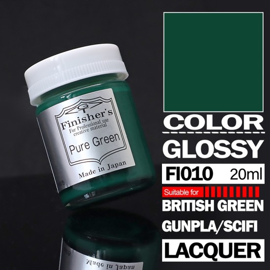 Finisher's Lacquer Paint Pure Color - Pure Green