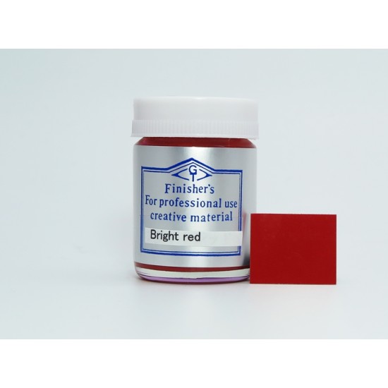 Finisher's Lacquer Paint Red / Pink / Orange series Color - Bright Red
