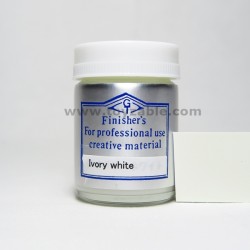Finisher's Lacquer Paint Black & White series Color - Ivory White