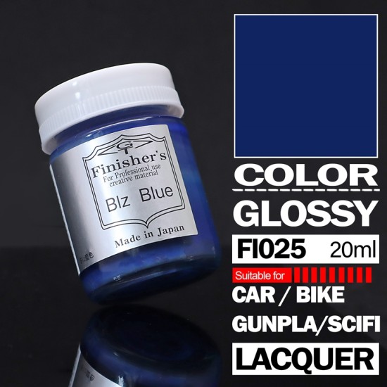 Finisher's Lacquer Paint Blue / Purple series Color - Blz Blue