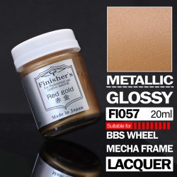 Finisher's Lacquer Paint Metallic Color - Red Gold