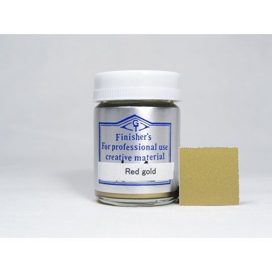 Finisher's Lacquer Paint Metallic Color - Red Gold
