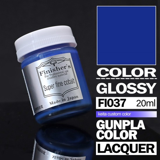 Finisher's Lacquer Paint Keita’s Super series Color - Super Fine Cobalt