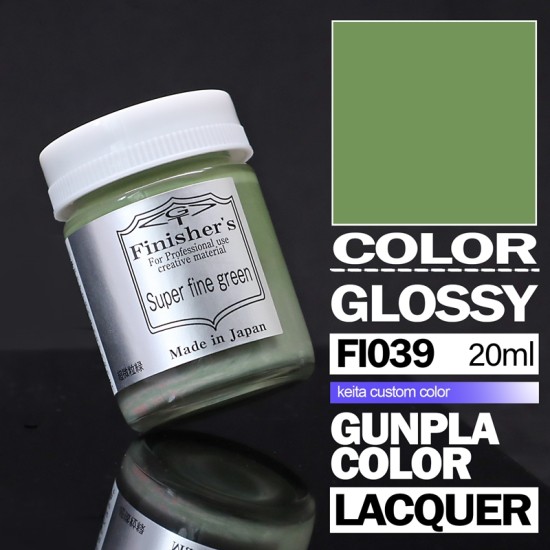 Finisher's Lacquer Paint Keita’s Super series Color - Super Fine Green