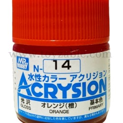 Mr Hobby Acrysion Color N14 Gloss Orange