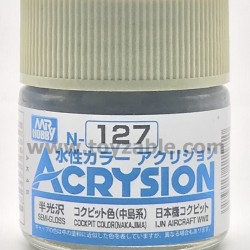 Mr Hobby Acrysion Color N127 Semi Gloss Cockpit Color (Nakajima)
