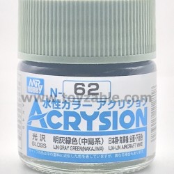 Mr Hobby Acrysion Color N62 Gloss IJN Gray Green (Nakajima)
