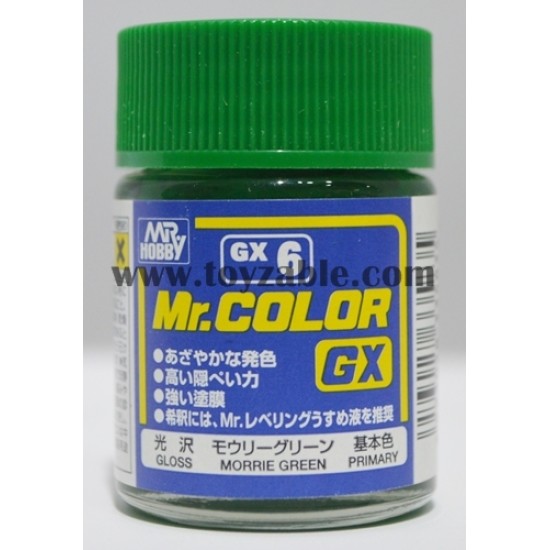 Mr.Hobby Mr.Color GX6 Gloss Morrie Green
