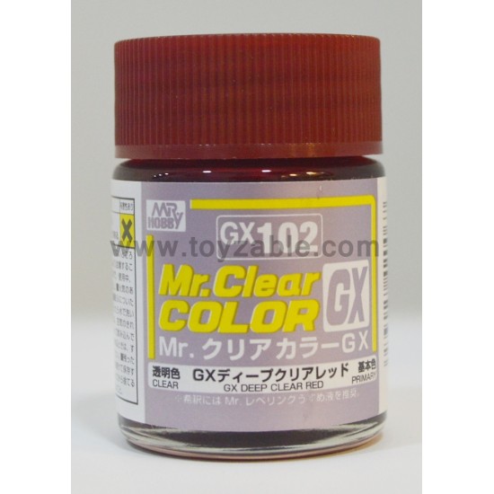 Mr.Hobby Mr.Color GX102 Deep Clear Red
