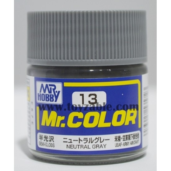 Mr.Hobby Mr.Color C-13 Semi Gloss Neutral Gray