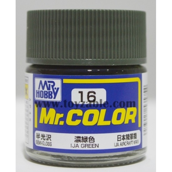 Mr.Hobby Mr.Color C-16 Semi Gloss IJA Green