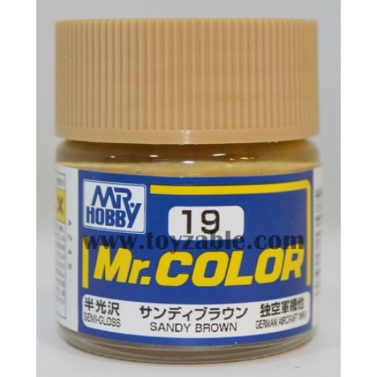 Mr.Hobby Mr.Color C-19 Semi Gloss Sandy Brown