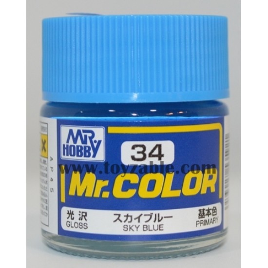 Mr.Hobby Mr.Color C-34 Gloss Sky Blue