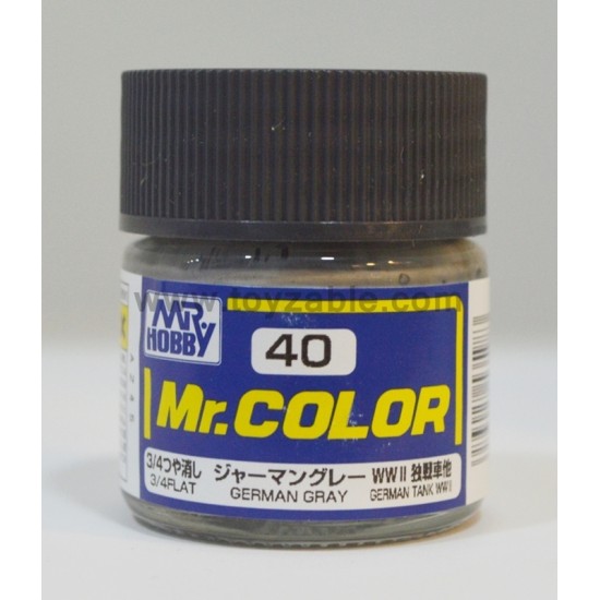 Mr.Hobby Mr.Color C-40 3/4 Flat German Gray