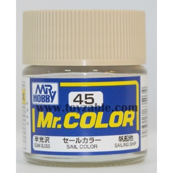 Mr.Hobby Mr.Color C-45 Semi Gloss Sail Color