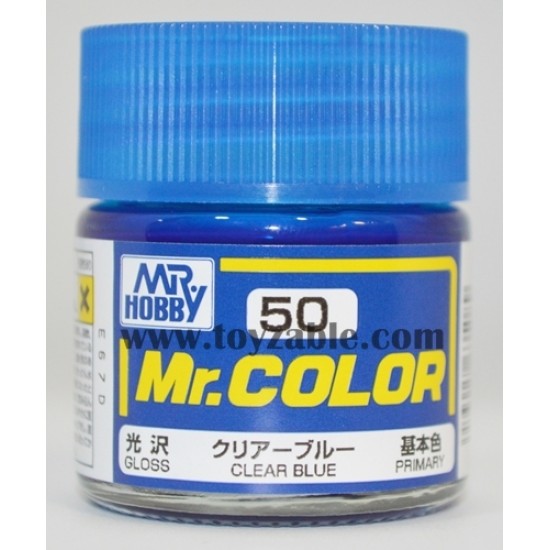 Mr.Hobby Mr.Color C-50 Gloss Clear Blue