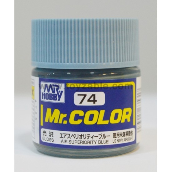 Mr.Hobby Mr.Color C-74 Gloss Air Superiority Blue