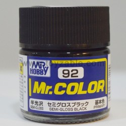 Mr.Hobby Mr.Color C-92 Semi Gloss Black