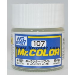 Mr.Hobby Mr.Color C-107 Semi Gloss Character White