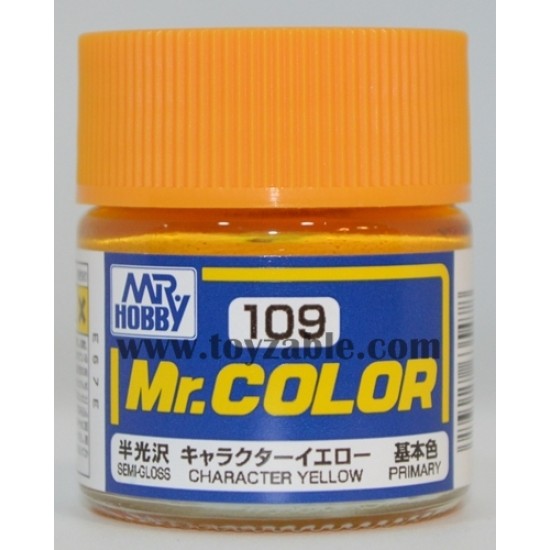 Mr.Hobby Mr.Color C-109 Semi Gloss Character Yellow