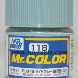 Mr.Hobby Mr.Color C-118 Semi Gloss RLM78 Light Blue
