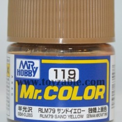 Mr.Hobby Mr.Color C-119 Semi Gloss RLM79 Sand Yellow