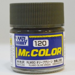 Mr.Hobby Mr.Color C-120 Semi Gloss RLM80 Olive Grren