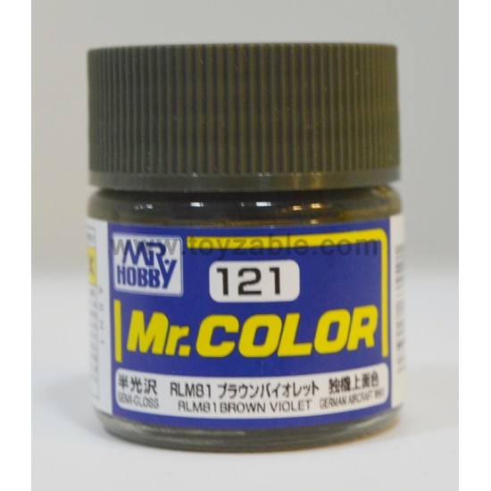 Mr.Hobby Mr.Color C-121 Semi Gloss RLM81 Brown Violet